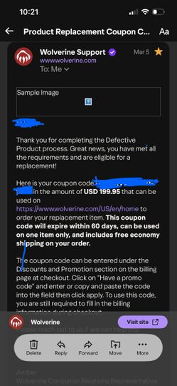 Wolverine work boots /or item