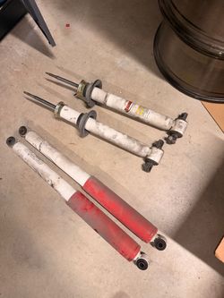 Rancho shocks and struts