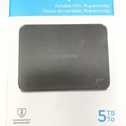 Wd Easy Store 5 Tb External Hard Drive 