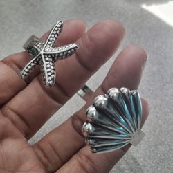 Sea Life Cuff Bracelet 