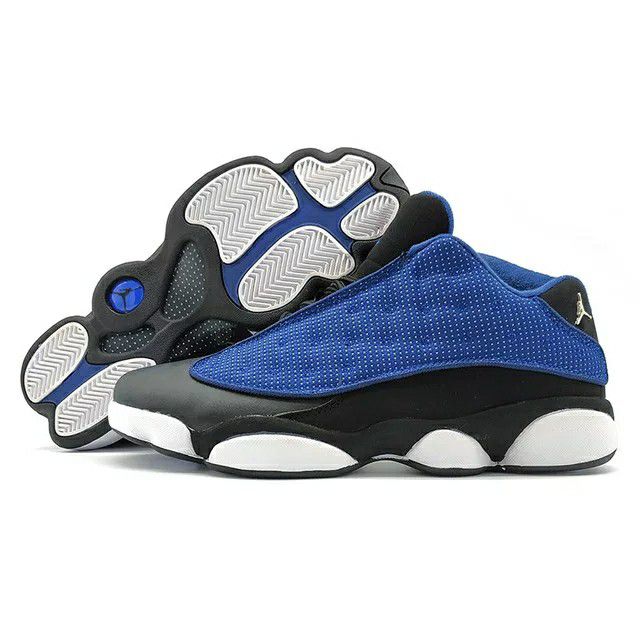 Jordan Retro 13 XIII Men Basketball Shoes HYPER ROYAL Altitude Grey Athletic Outdoor Sport Sneaker Navy Shoes Blue Discount Sale