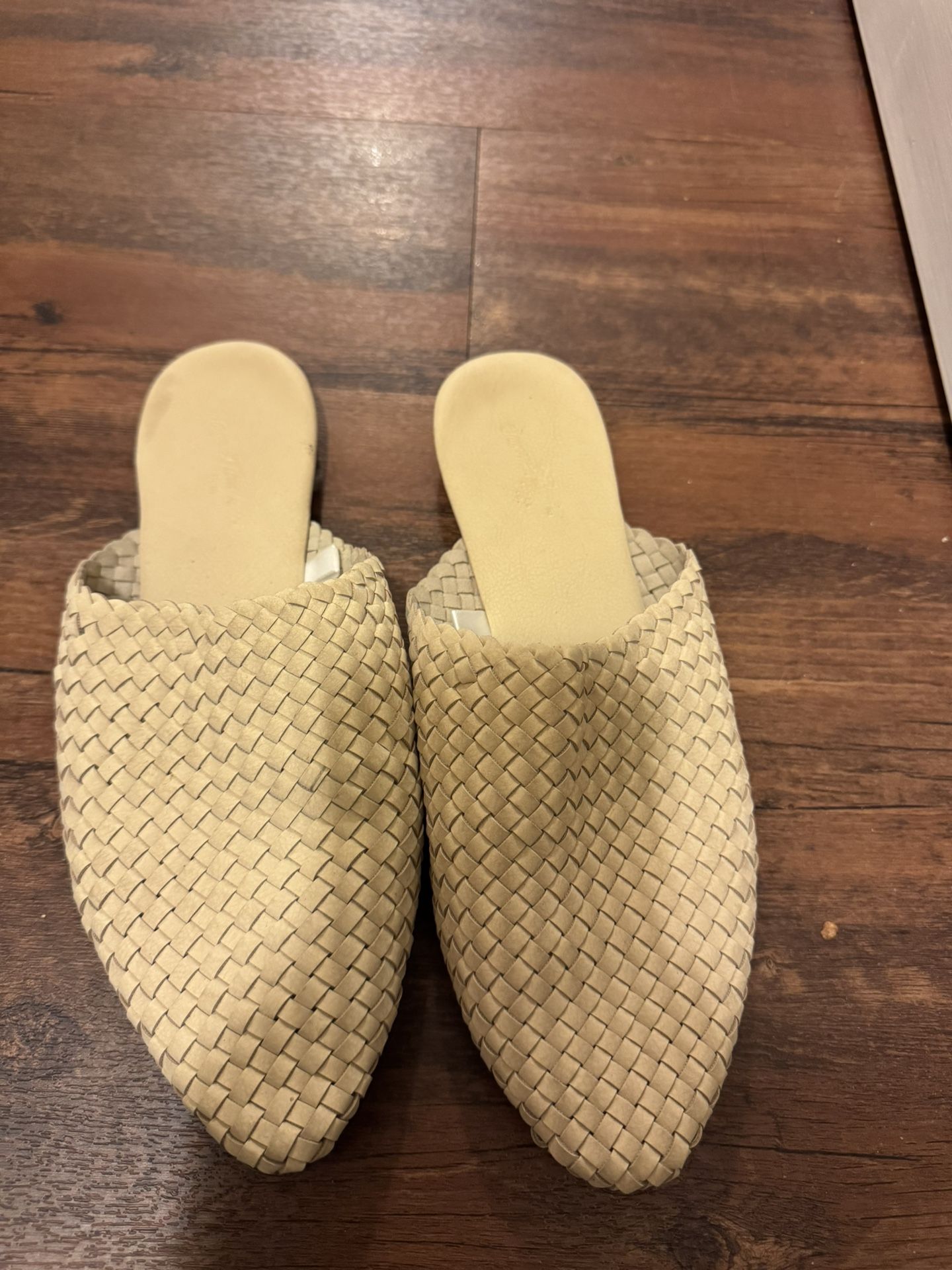 Cream Sandals