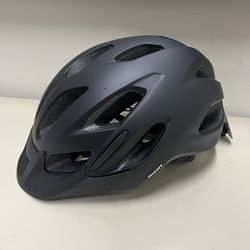 Matte Black Bicycle Helmet 
