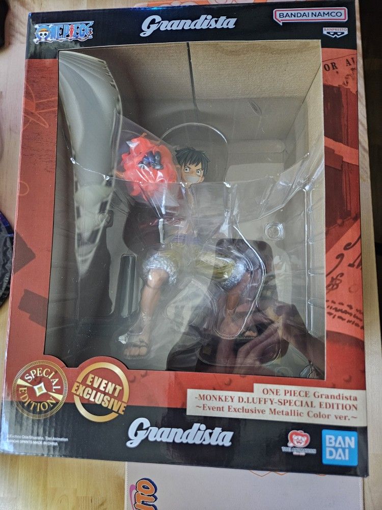 One Piece Monkey D Luffy Metallic
