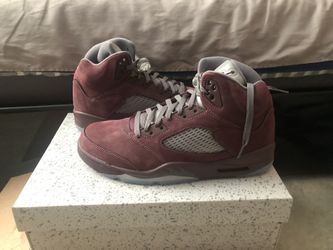 Air Jordan Burgundy 5’s