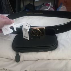 Mario Valentino  Leather Belt