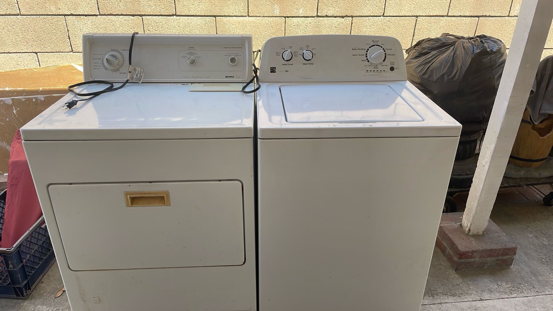 Washer And Dryer