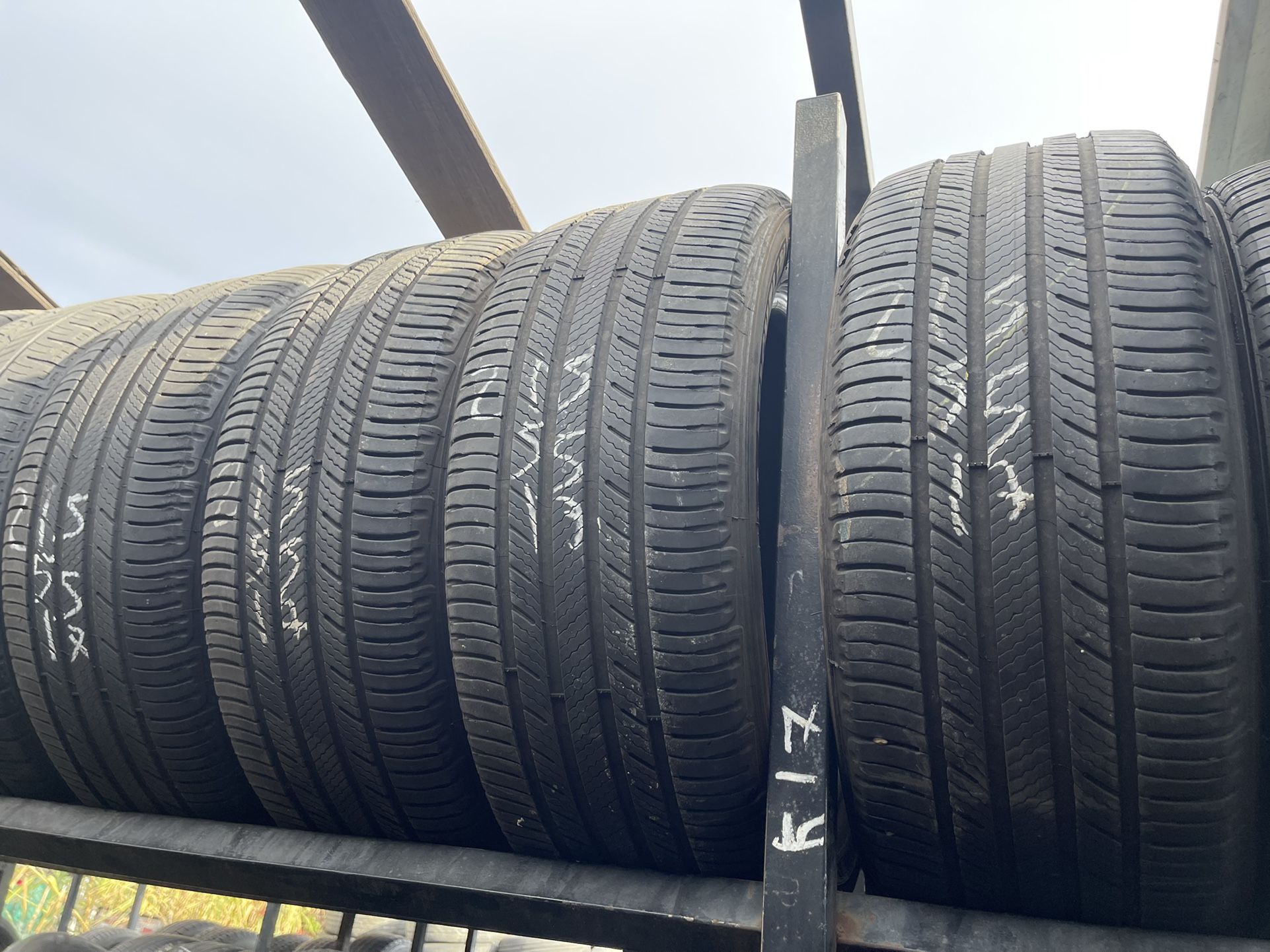 215-55-17 Used Tires 215/55/17 Llantas Usadas 