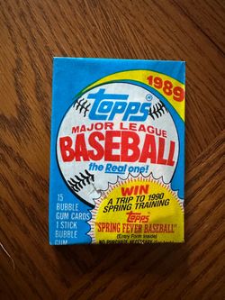 TOPPS wax pack
