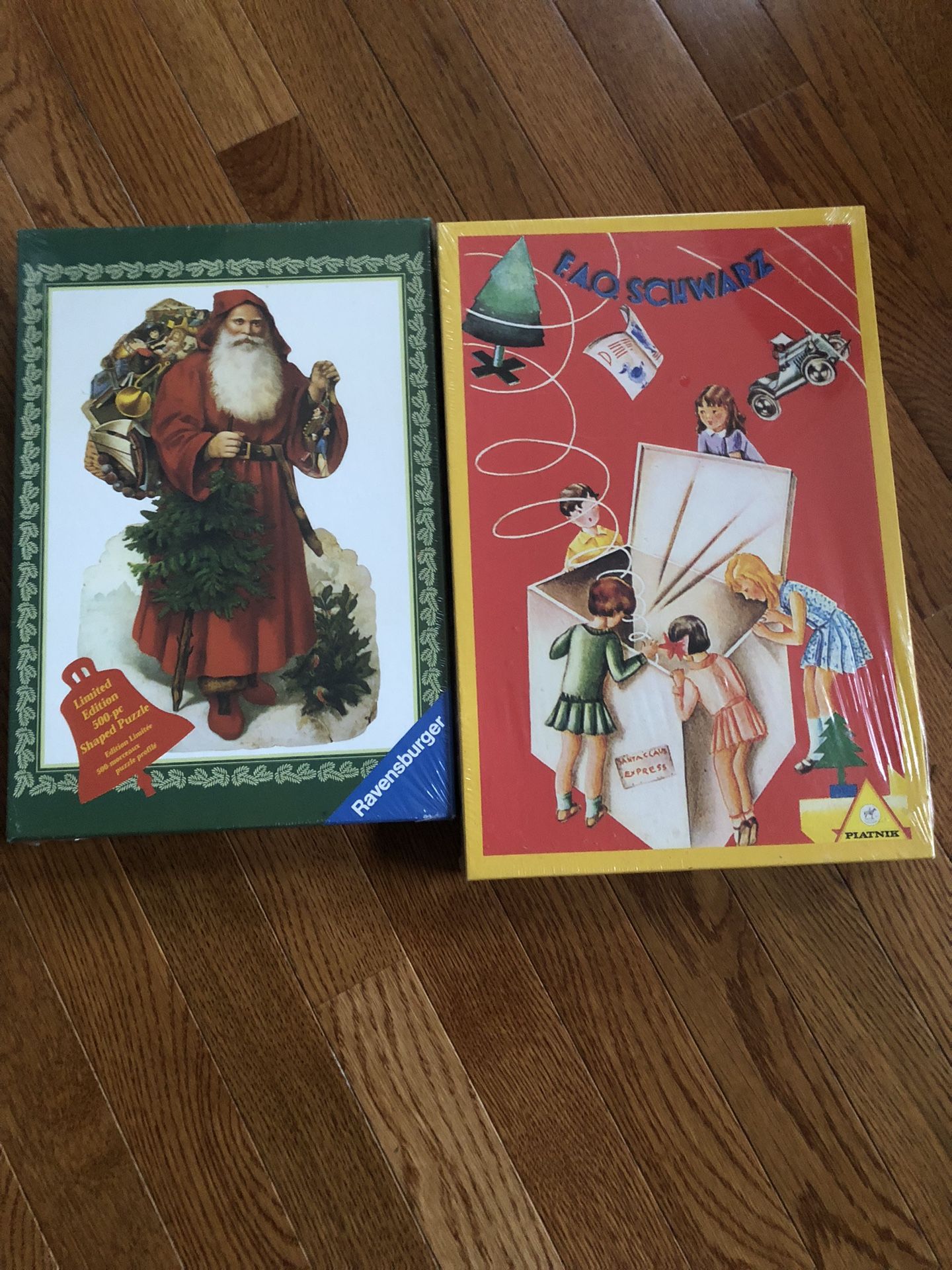 Puzzles-FAO Schwarz & Ravensburger $20 ea