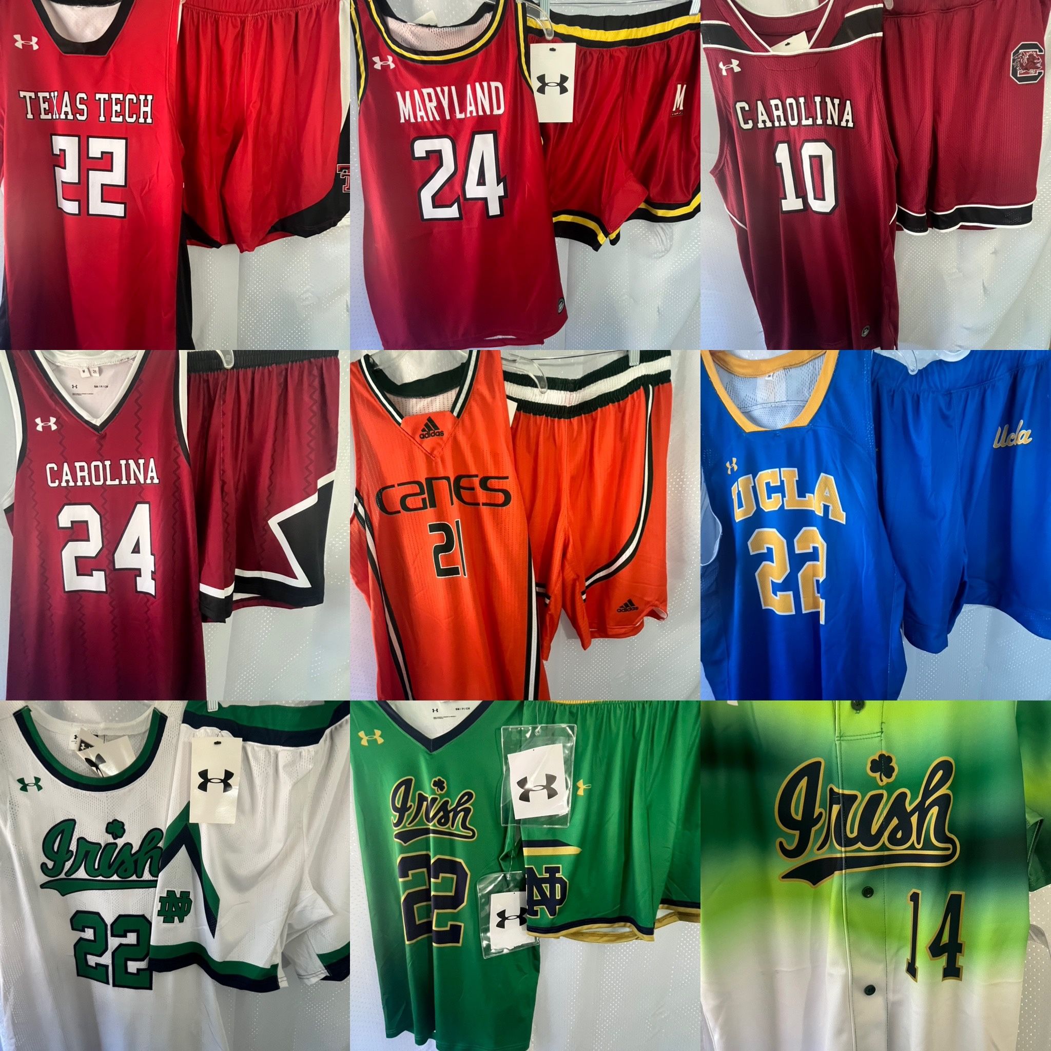 Sports Apparel Lot