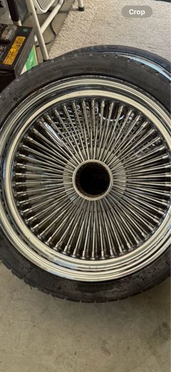 Set of 18”s wire wheels