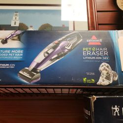 Bissell Pet Hair Eraser 14 Volt Cordless Hand Vacuum 