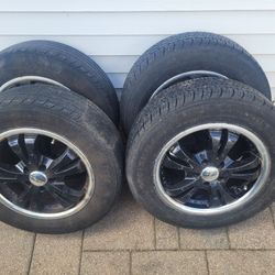4 Vision 359H Rims & Douglas tires 195/65R15 