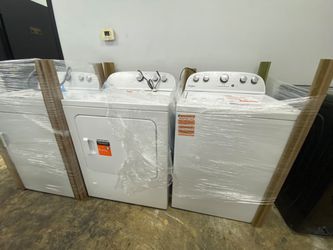 Whirlpool  Washer And Dryer WTW4816FW3 WED4815EW