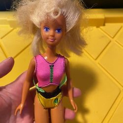 1987 Beach Blast Skipper Doll with Bathing Suit -Mattel l
