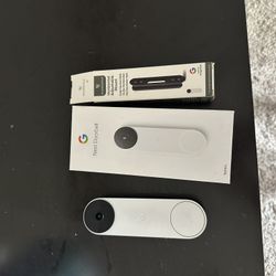 Google Nest Doorbell w/Mount