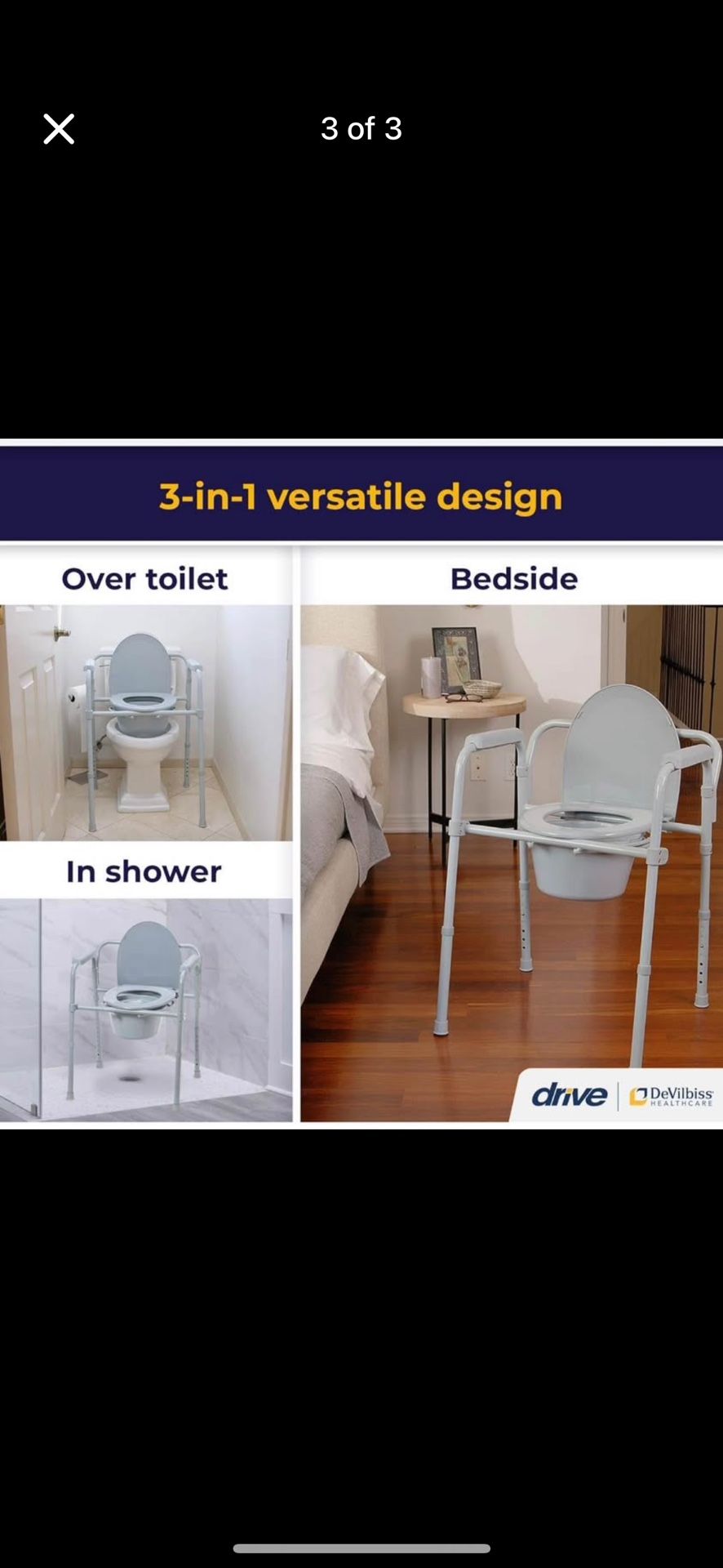 Senior Mobility Commode