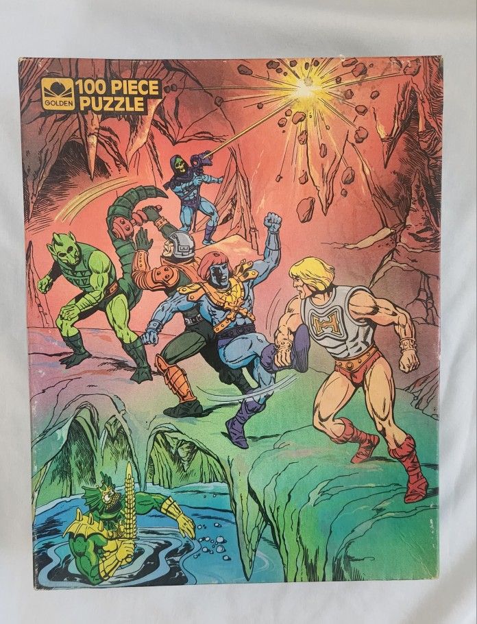 VINTAGE: 1984 MASTERS OF THE UNIVERSE JIGSAW PUZZLE