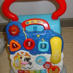 
VTech Sit to Stand Learning Walker - BLUE Kids 9m- 3 years