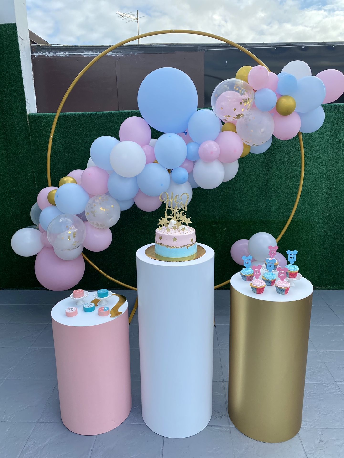 Gender Reveal Decoration