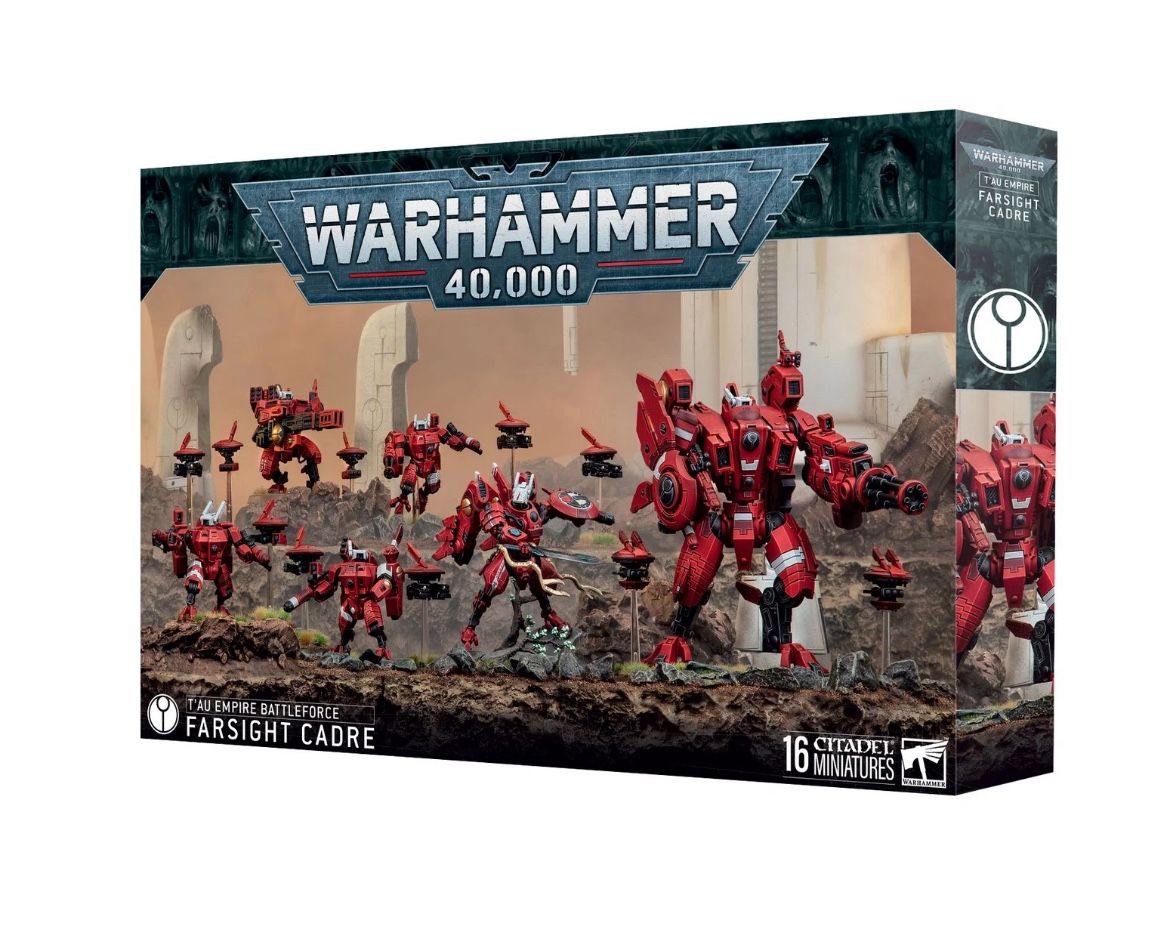 Warhammer 40k Tau Empire 2025 Battleforce Farsight Cadre NIB