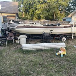 Boat With Trailer 