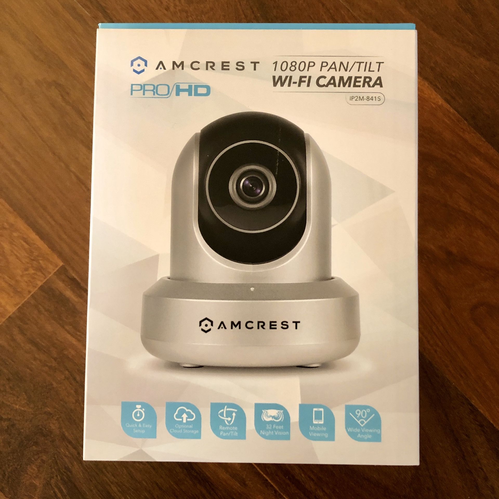 NEW! Amcrest 1080p Surveillance Camera Pan/Tilt