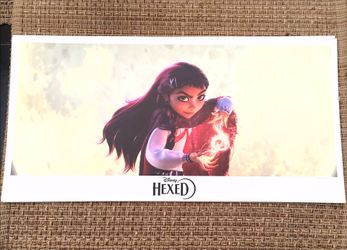 D23 2026 Exclusive Disney Hexed Promotional Lithograph