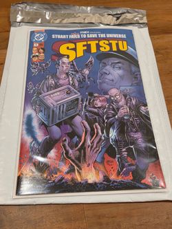 SDCC 2026 Exclusive Stuart Fails To Save The Universe, SFTSTU #1 Comic Book