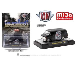 M2 Machines 1:64 1971 Chevrolet Van Lowriders Limited Edition – Black – Exclusive Diecast