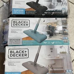 Used Black And Decker Powered Floor Sweeper for Sale in Bell Gardens, CA -  OfferUp