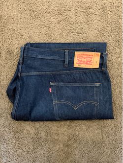 Levi’s 501’s (Denim blue) 52x30