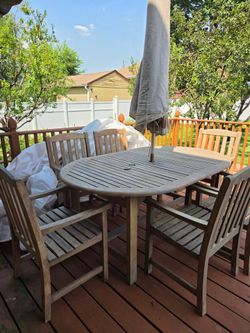 100% poured  teak wood