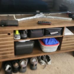 Modern Wooden Media Console / TV Stand