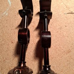 Heavy Duty Double Curtain Rod Brackets