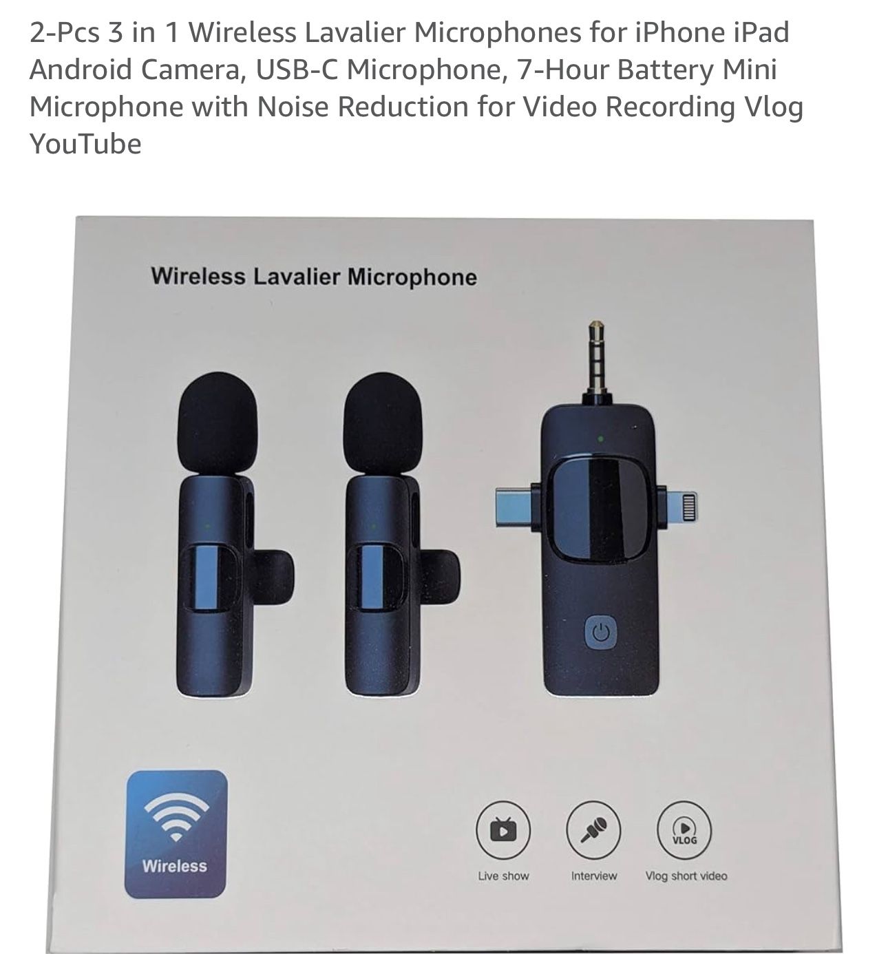 Clip On Wireless Microphone