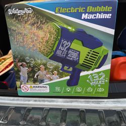 Electric Bubble Machine 