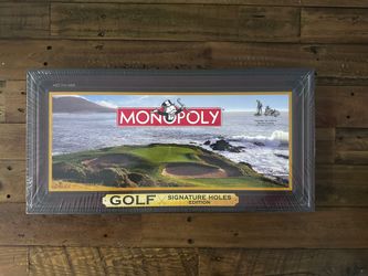 Never Opened Monopoly Game - Golf Signature Holes Edition