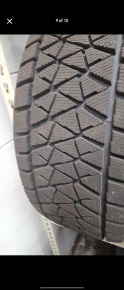 4 Bridgestone blizzak dm-v2 255/50/r19 107t
