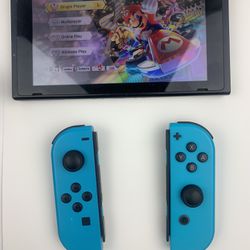 Nintendo Switch With Mario Cart Deluxe 8