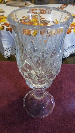 Vintage Crystal Candle holder
