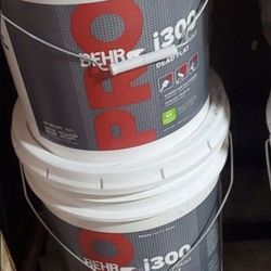 New 5 Gallon Flat White 