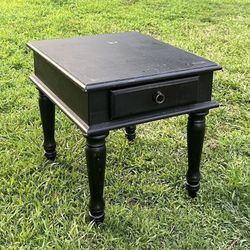 Accent Side End Table 1 Drawer Nightstand