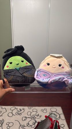 Elpheba and Glinda Wicked stuffies