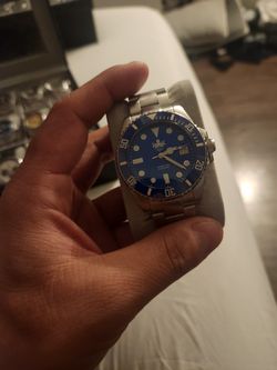 Blue Phoibos Watch 40 MM Watch 150