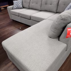 New Sectional Sofa With Reversible Chaise Lounge