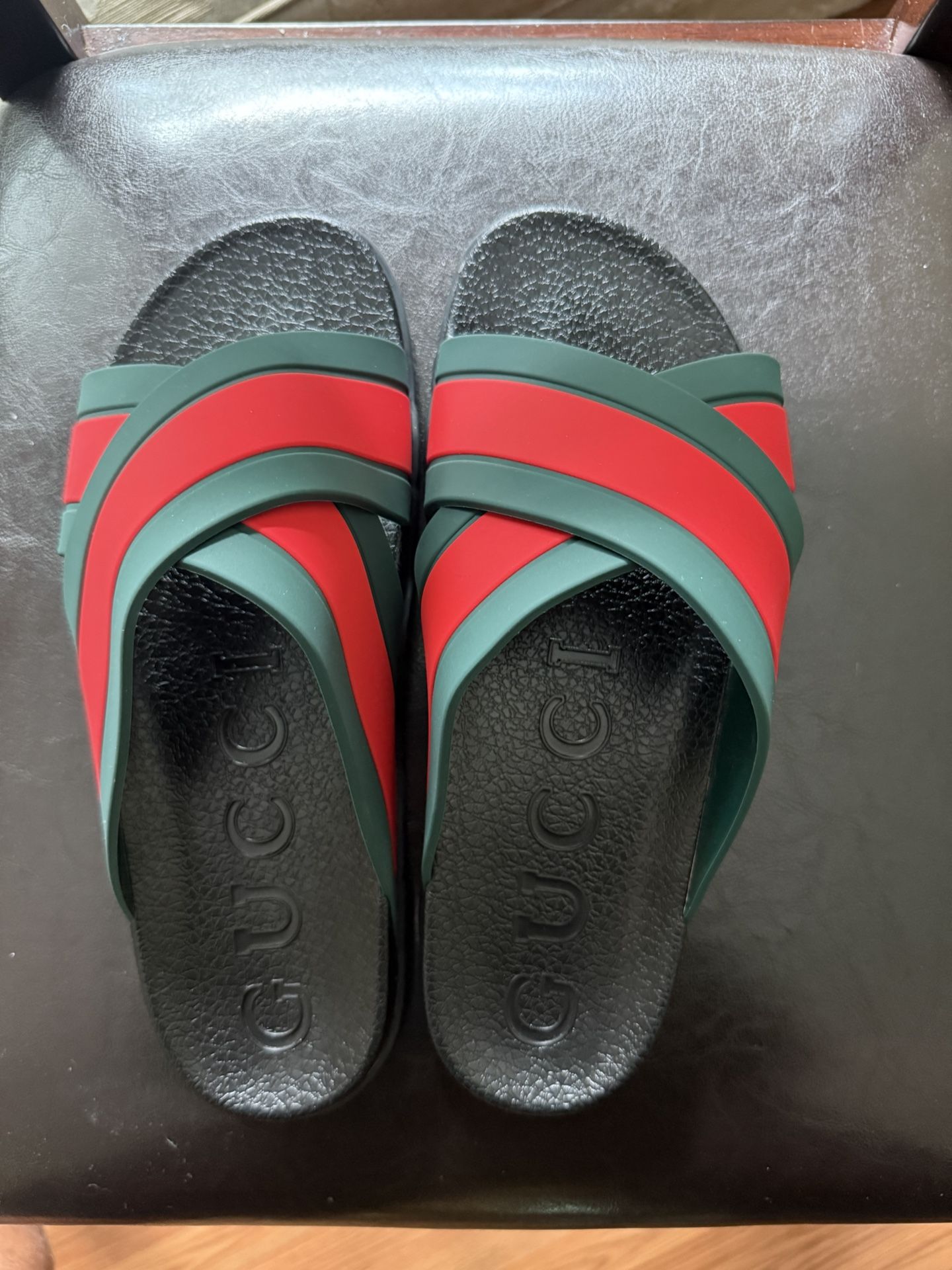 Selling Gucci Crossovers Slides (With Receipt!)