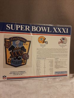 1997 Super Bowl XXXI Patch