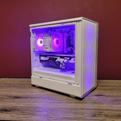 White Gaming PC (RTX 2070 | Ryzen 5 3600X | 32GB RAM | Wifi + BT)